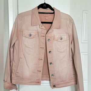 Merona Women’s Pink Denim Jacket